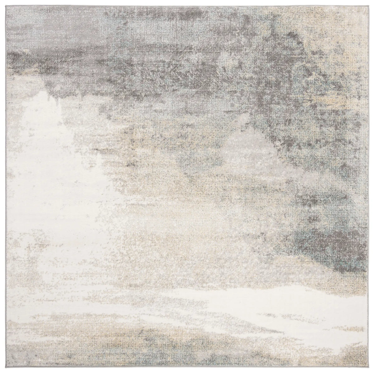 Safavieh Jasper 100 6'-7" x 6'-7" Rug in Grey / Gold