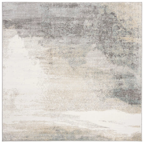 Safavieh Jasper 100 6'-7" x 6'-7" Rug in Grey / Gold