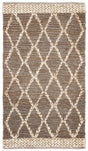 Safavieh Natural Fiber 3'-0" x 5'-0" Rug in Natural / Grey