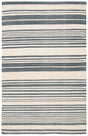 Safavieh Kilim 4'-0" x 6'-0" Rug in Ivory / Charcoal