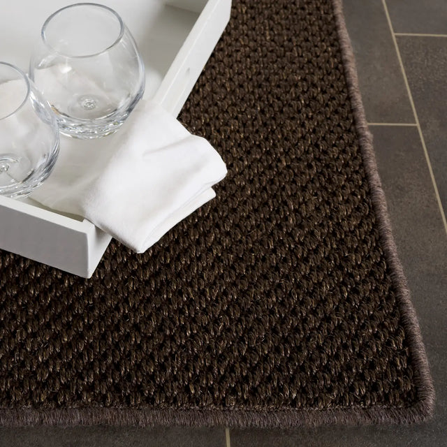 Safavieh Natural Fiber 4'-0" x 6'-0" Rug in Brown / Brown