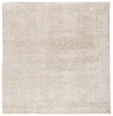 Safavieh August Shag 500 6'-7" x 6'-7" Rug in Beige