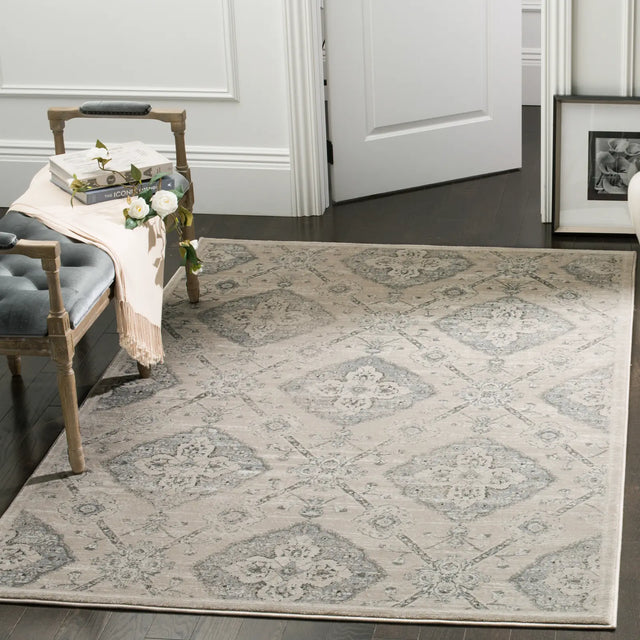 Safavieh Carnegie 4'-0" x 6'-0" Rug in Taupe / Light Blue