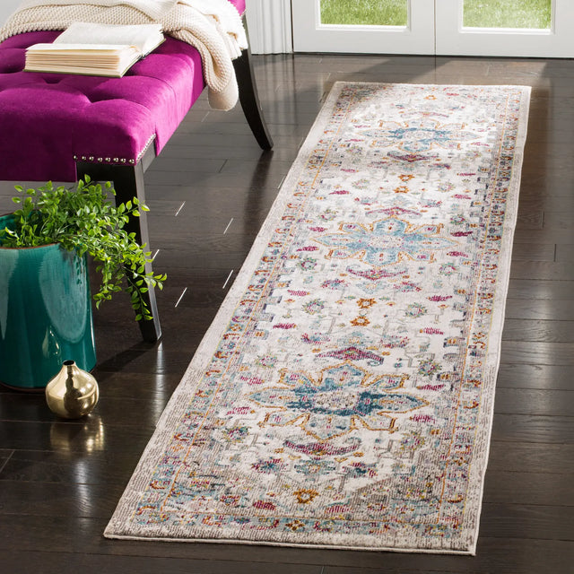 Safavieh Aria 2'-0" x 8'-0" Rug in Cream / Multi
