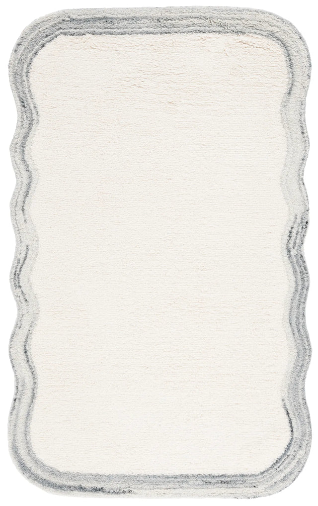 Safavieh Vermont 4'-0" x 6'-0" Rug in Ivory / Grey