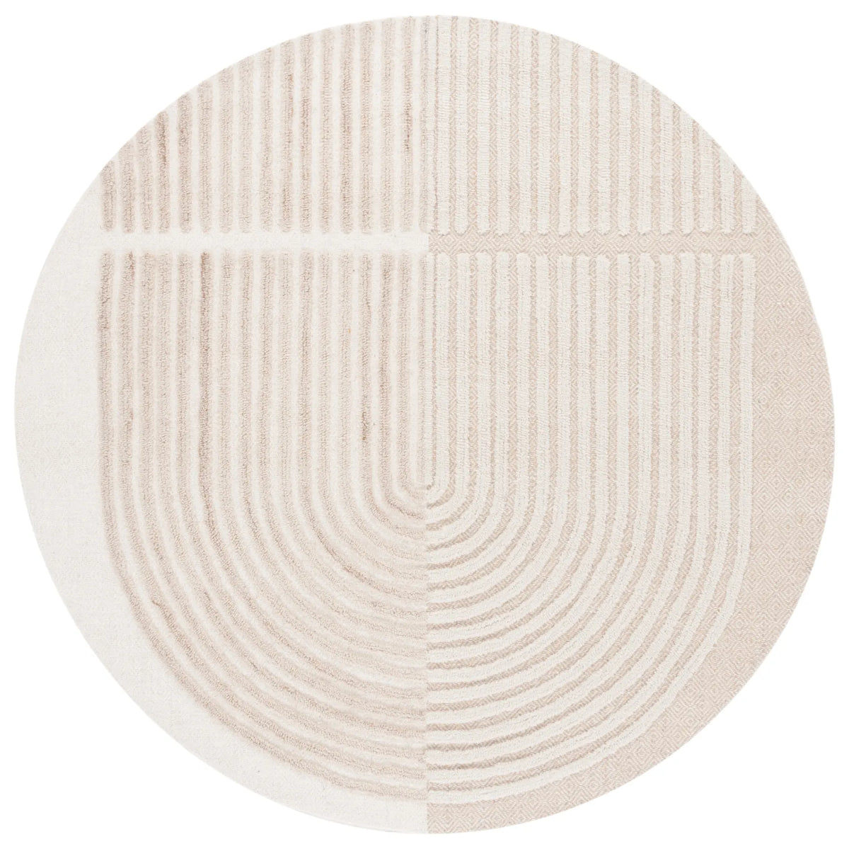 Safavieh Southampton 6'-0" x 6'-0" Rug in Ivory / Beige