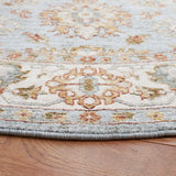 Safavieh Hamilton 6'-7" x 6'-7" Rug in Blue / Ivory
