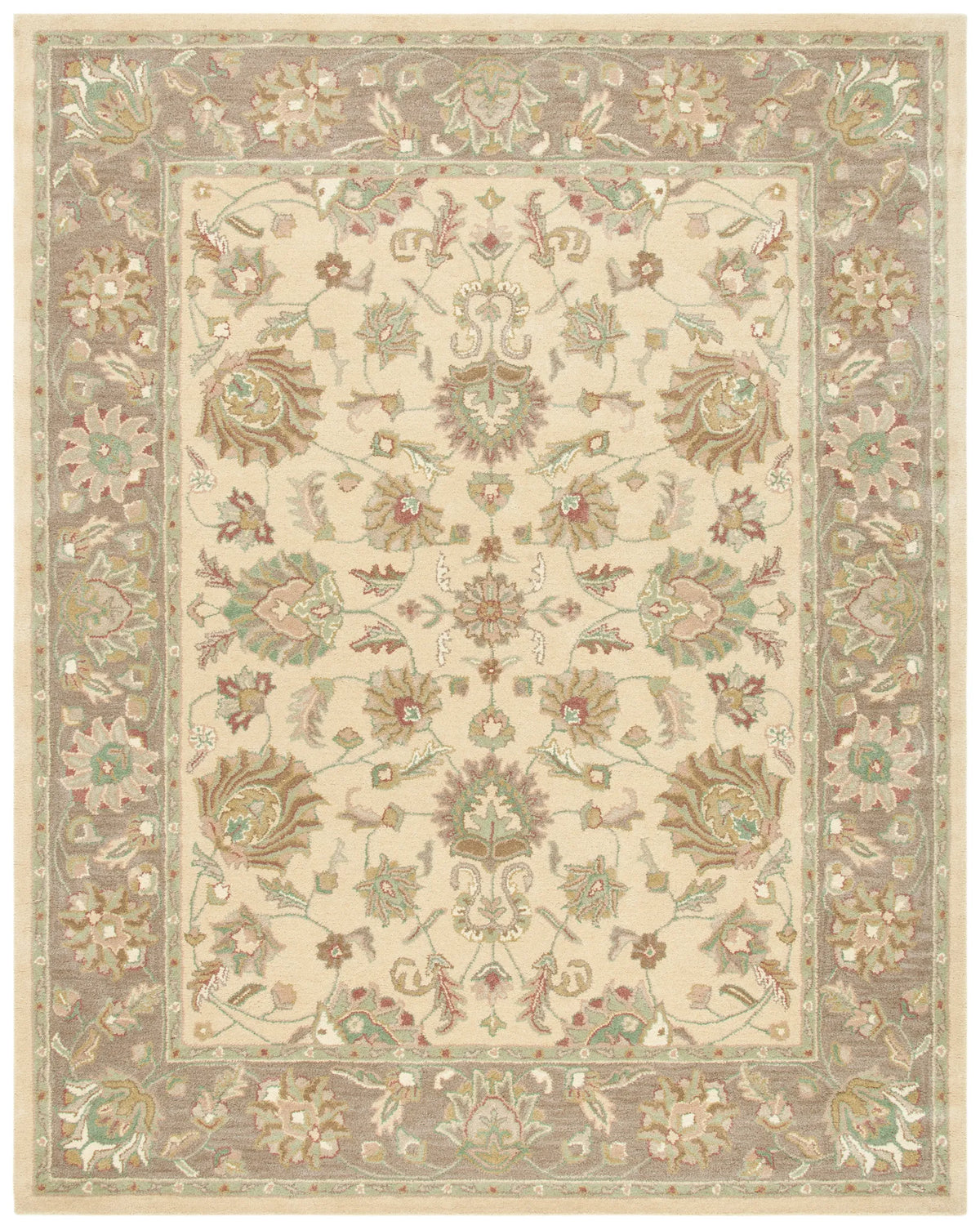 Safavieh Heritage 9'-6" x 13'-6" Rug in Ivory / Brown