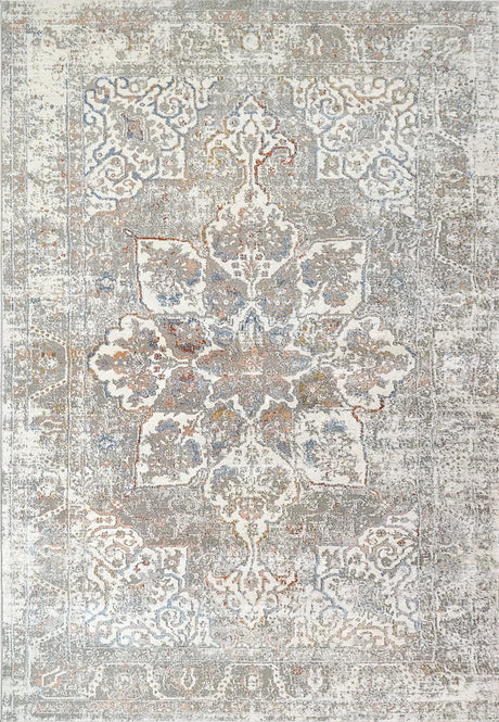 Dynamic Rugs Zen 8337 Grey/Blue Rugs - Rectangular