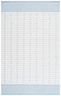 Safavieh Martha Stewart 4'-0" x 6'-0" Rug in Light Blue / Ivory