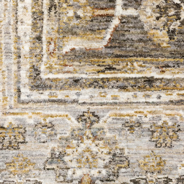 Oriental Weavers Sphinx Maharaja 040M1 Grey/Gold Rugs - room scene 2