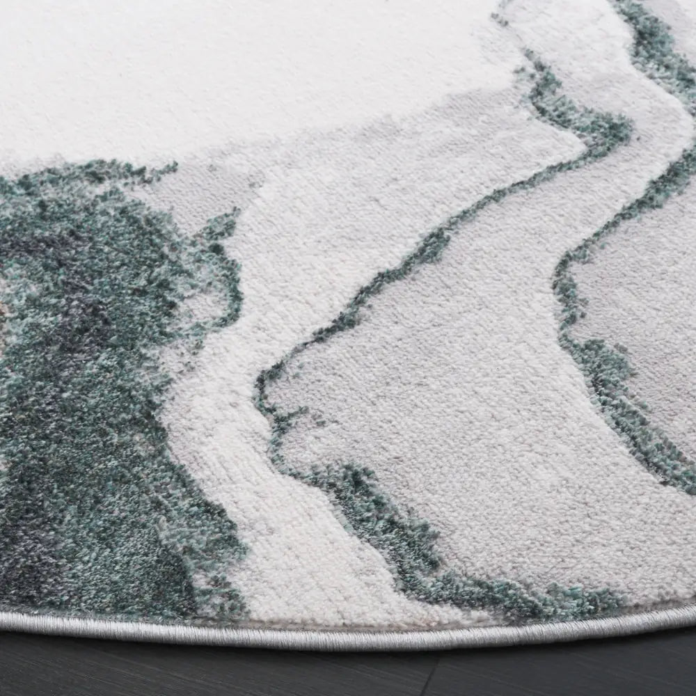Safavieh Alenia 100 6'-7" x 6'-7" Rug in Grey / Blue