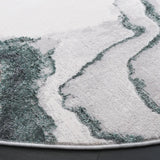 Safavieh Alenia 100 6'-7" x 6'-7" Rug in Grey / Blue