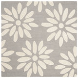 Safavieh Safavieh Kids 5'-0" x 5'-0" Rug in Grey / Ivory