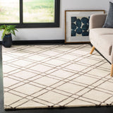 Safavieh Himalaya 4'-0" x 6'-0" Rug in Ivory / Dark Grey
