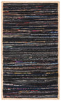Safavieh Montauk 3'-0" x 5'-0" Rug in Black / Natural