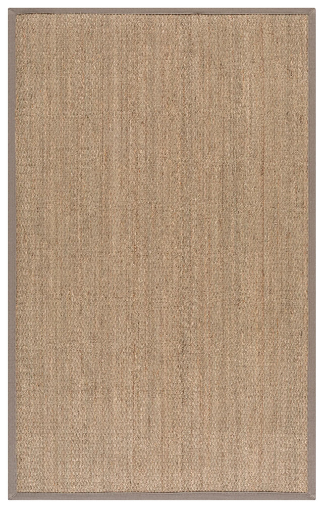 Safavieh Natural Fiber 4'-0" x 6'-0" Rug in Natural / Grey