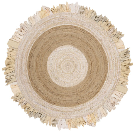 Safavieh Cape Cod 6'-0" x 6'-0" Rug in Beige / Natural