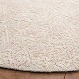 Safavieh Abstract 6'-0" x 6'-0" Rug in Beige / Light Brown