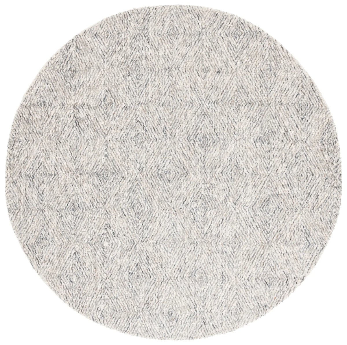 Safavieh Ebony 6'-0" x 6'-0" Rug in Navy / Ivory