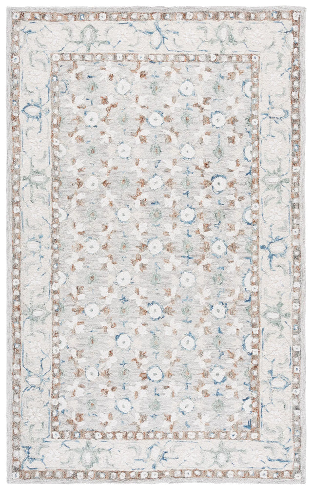 Safavieh Metro 4'-0" x 6'-0" Rug in Ivory / Blue