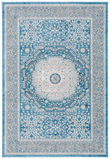 Safavieh Sofia 4'-0" x 5'-7" Rug in Blue / Beige
