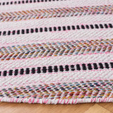 Safavieh Montauk 6'-0" x 6'-0" Rug in Pink / Ivory