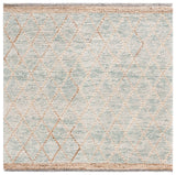 Safavieh Natura 6'-0" x 6'-0" Rug in Teal / Natural