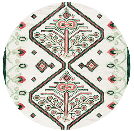 Safavieh Aspen 7'-0" x 7'-0" Rug in Ivory / Green
