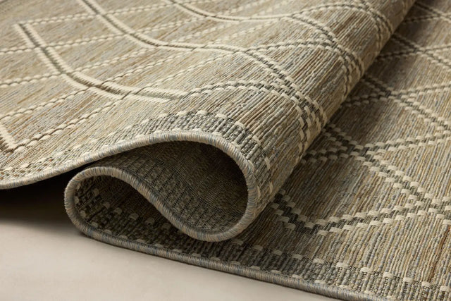 Loloi Saylor SAY-04 Stone / Ivory Rug - pile height