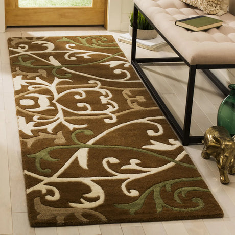 Safavieh Soho 2'-6" x 8'-0" Rug in Brown / Multi