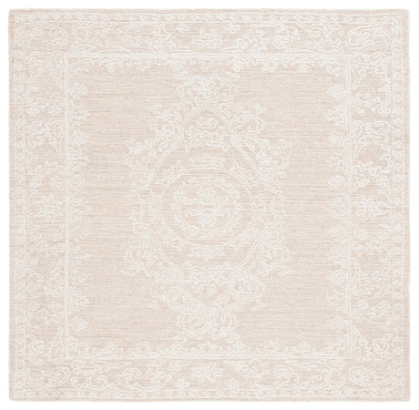 Safavieh Abstract 6'-0" x 6'-0" Rug in Ivory / Beige