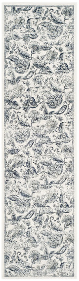 Safavieh Carnegie 2'-3" x 8'-0" Rug in Cream / Light Grey