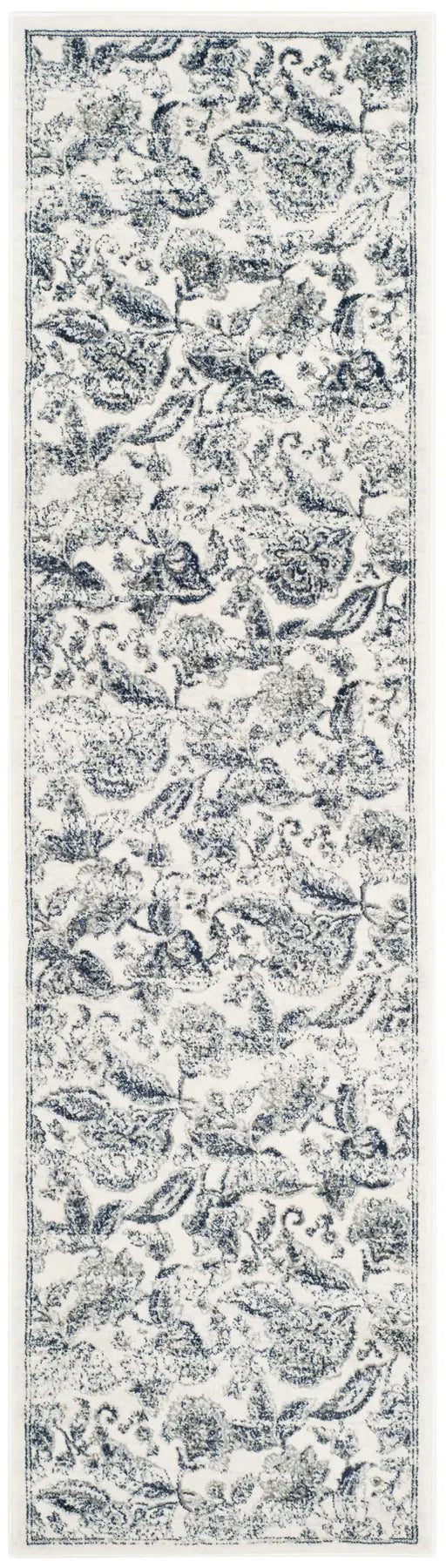 Safavieh Carnegie 2'-3" x 8'-0" Rug in Cream / Light Grey
