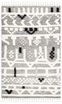 Safavieh Casablanca 3'-0" x 5'-0" Rug in Ivory / Black