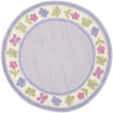 Safavieh Safavieh Kids 6'-0" x 6'-0" Rug in Lavander / Multi