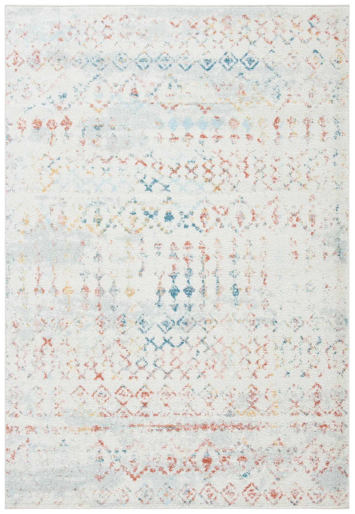 Safavieh Tulum 4'-0" x 6'-0" Rug in Ivory / Pink