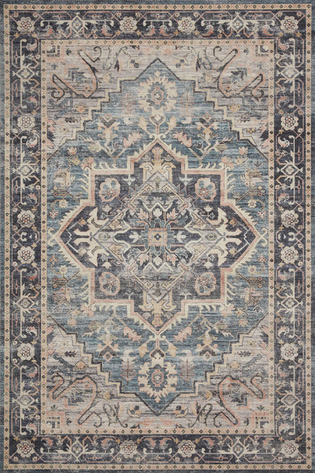 Loloi Hathaway Hth-01 Navy/Multi Rugs - main flat
