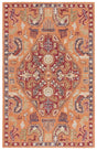Safavieh Aspen 4'-0" x 6'-0" Rug in Rust / Red