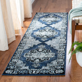 Safavieh Vintage Hamadan 2'-3" x 10'-0" Rug in Blue / Grey
