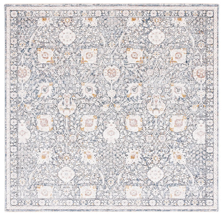 Safavieh Moondust 600 6'-0" x 6'-0" Rug in Ivory / Grey