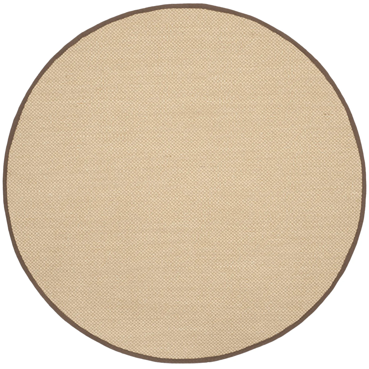 Safavieh Natural Fiber 6'-0" x 6'-0" Rug in Maize / Brown