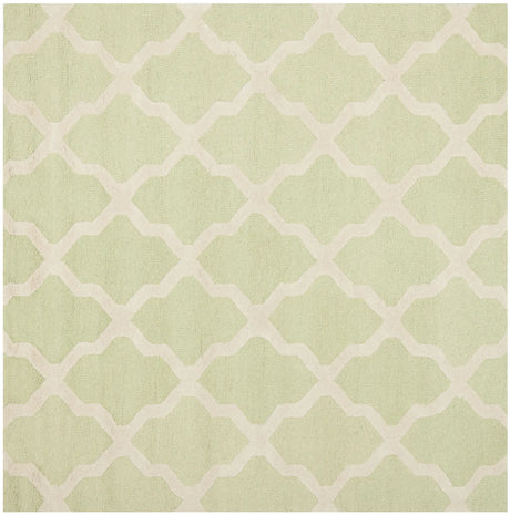 Safavieh Cambridge 6'-0" x 6'-0" Rug in Light Green / Ivory
