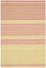 Safavieh Kilim 4'-0" x 6'-0" Rug in Lime / Pink
