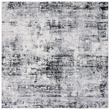 Safavieh Jasper 100 6'-7" x 6'-7" Rug in Black / Ivory