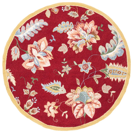 Safavieh Chelsea 5'-6" x 5'-6" Rug in Red