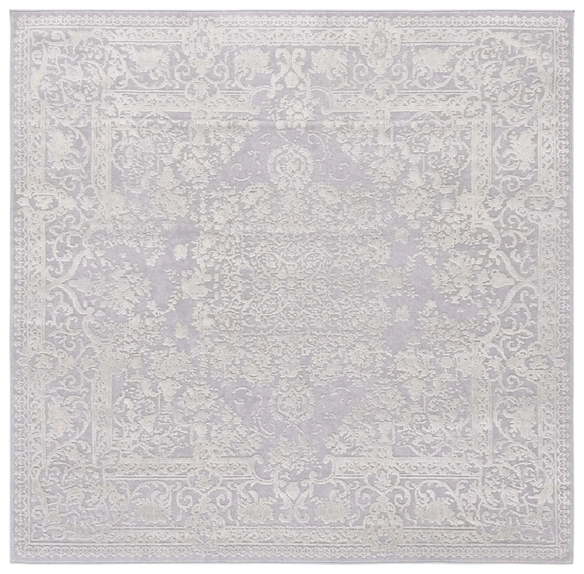 Safavieh Vogue 6'-7" x 6'-7" Rug in Grey / Light Grey