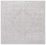 Safavieh Vogue 6'-7" x 6'-7" Rug in Grey / Light Grey