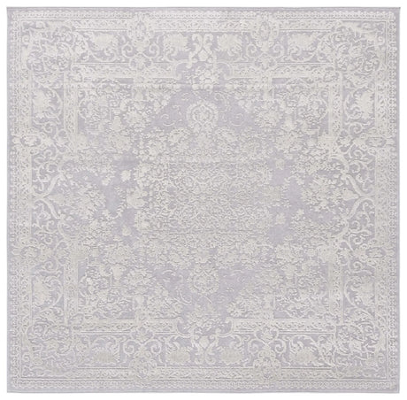 Safavieh Vogue 6'-7" x 6'-7" Rug in Grey / Light Grey