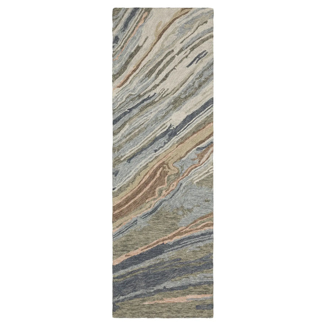 Oriental Weavers Sphinx Kipton KIP04 Blue Rugs - runner